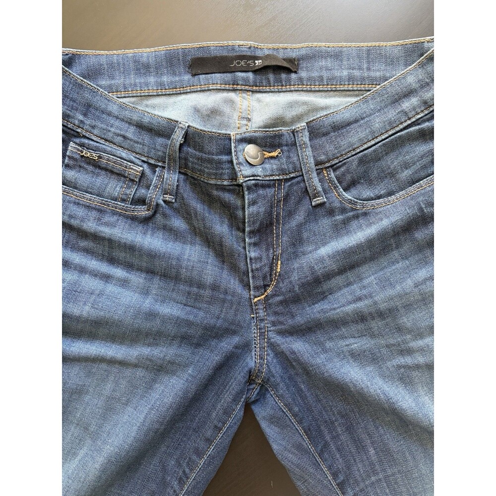 Joe's Jeans The Cigarette W24 Slim Straight Leg Stretch Jeans Blue Denim 29"